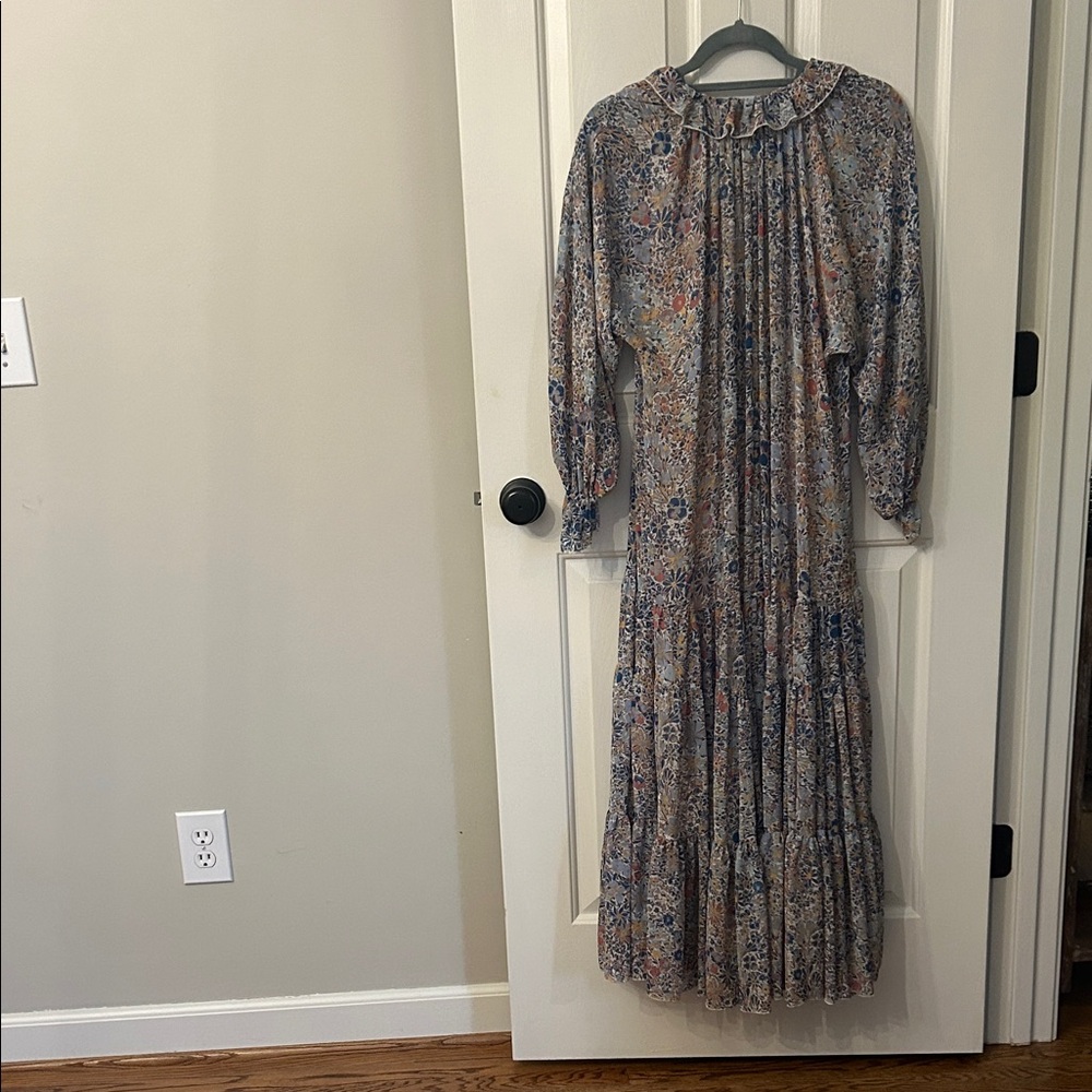 Free People Multicolor Floral Midi Dress - Picture 3 of 3